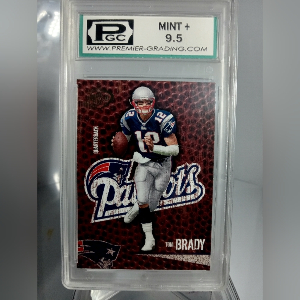 Tom Brady graded mint 9.5